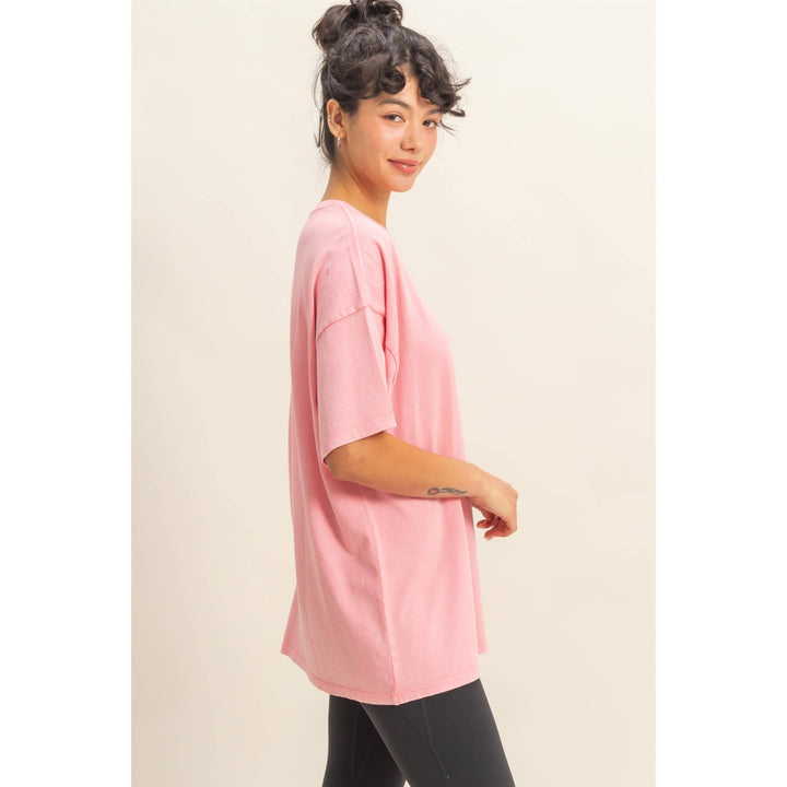 Mineral Wash Oversized Tee