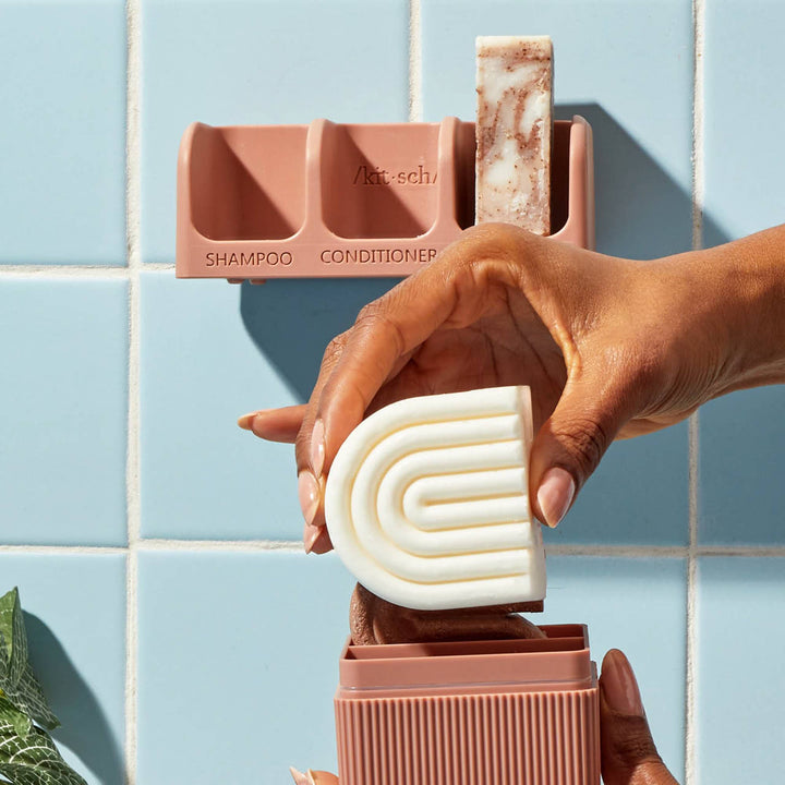 Self-draining Soap Kitsch Bar Dish