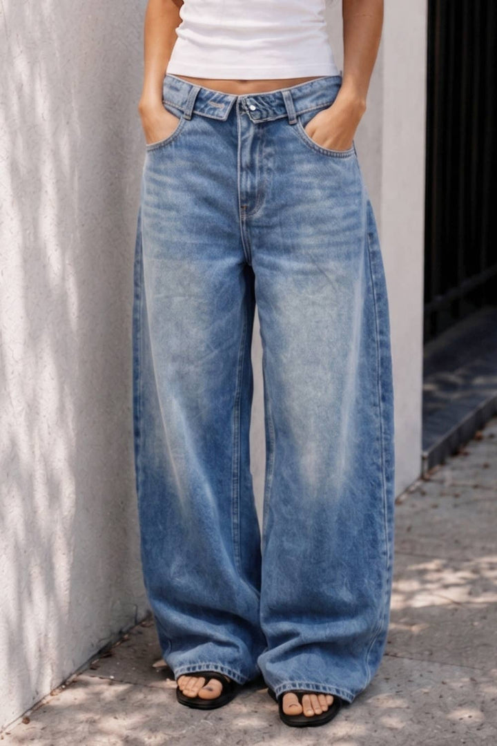 Zavi Wide Leg Jeans