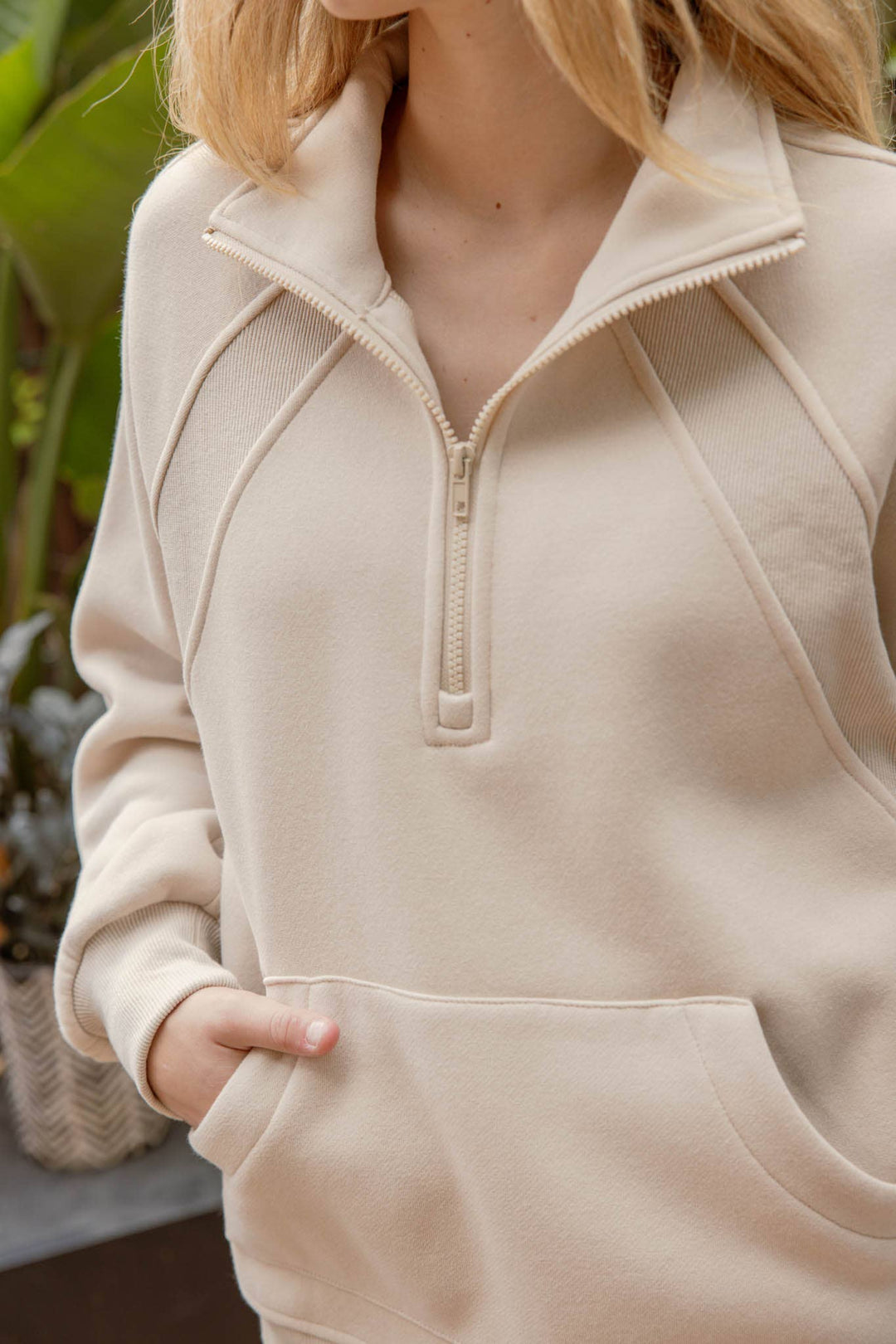 Lulu Half Zip Pullover