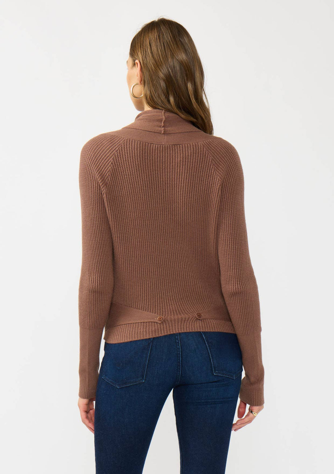Willa Tie Front Knit Wrap Cardigan