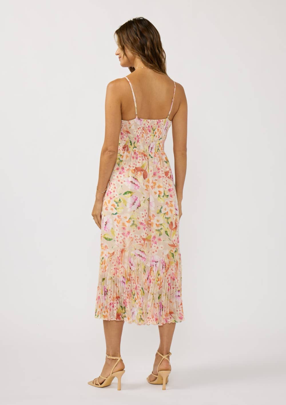 Lily Floral Midi Dress