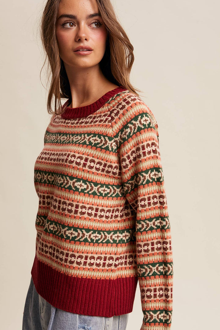 Fireside Fair Isle Sweater
