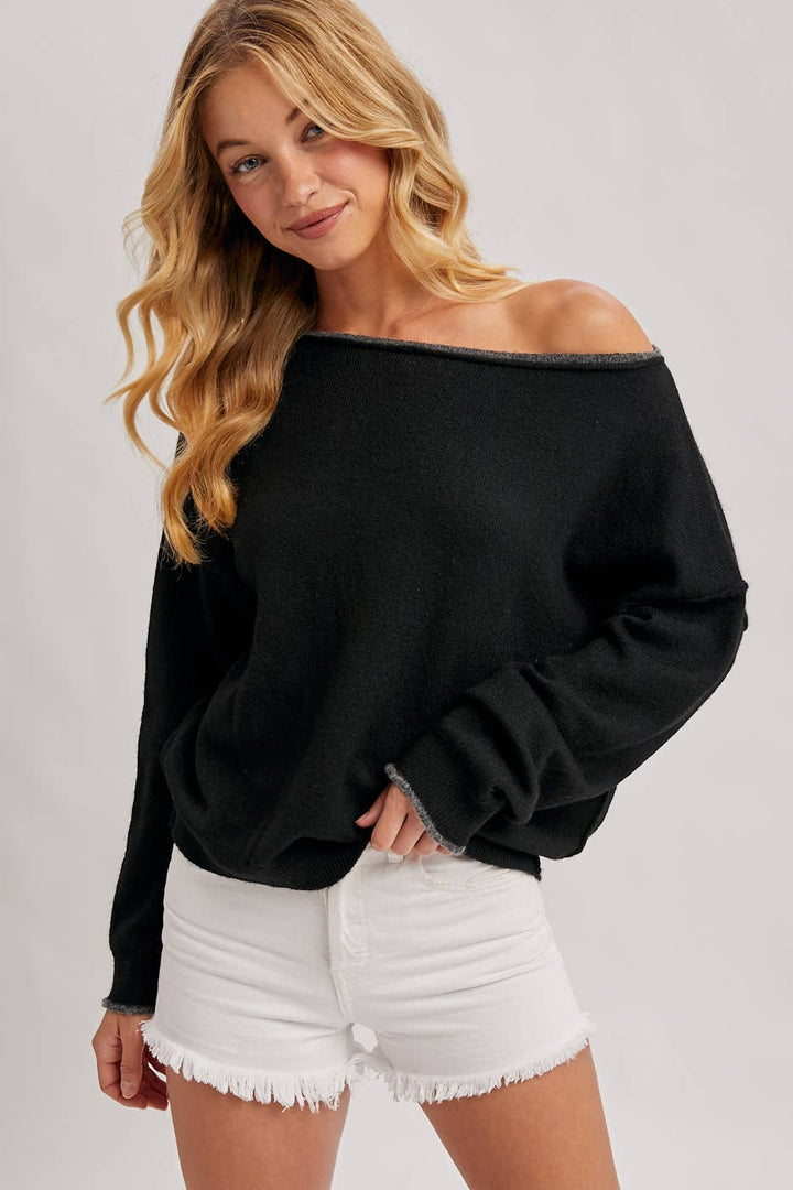 Essential Boatneck Sweater - 3 colors