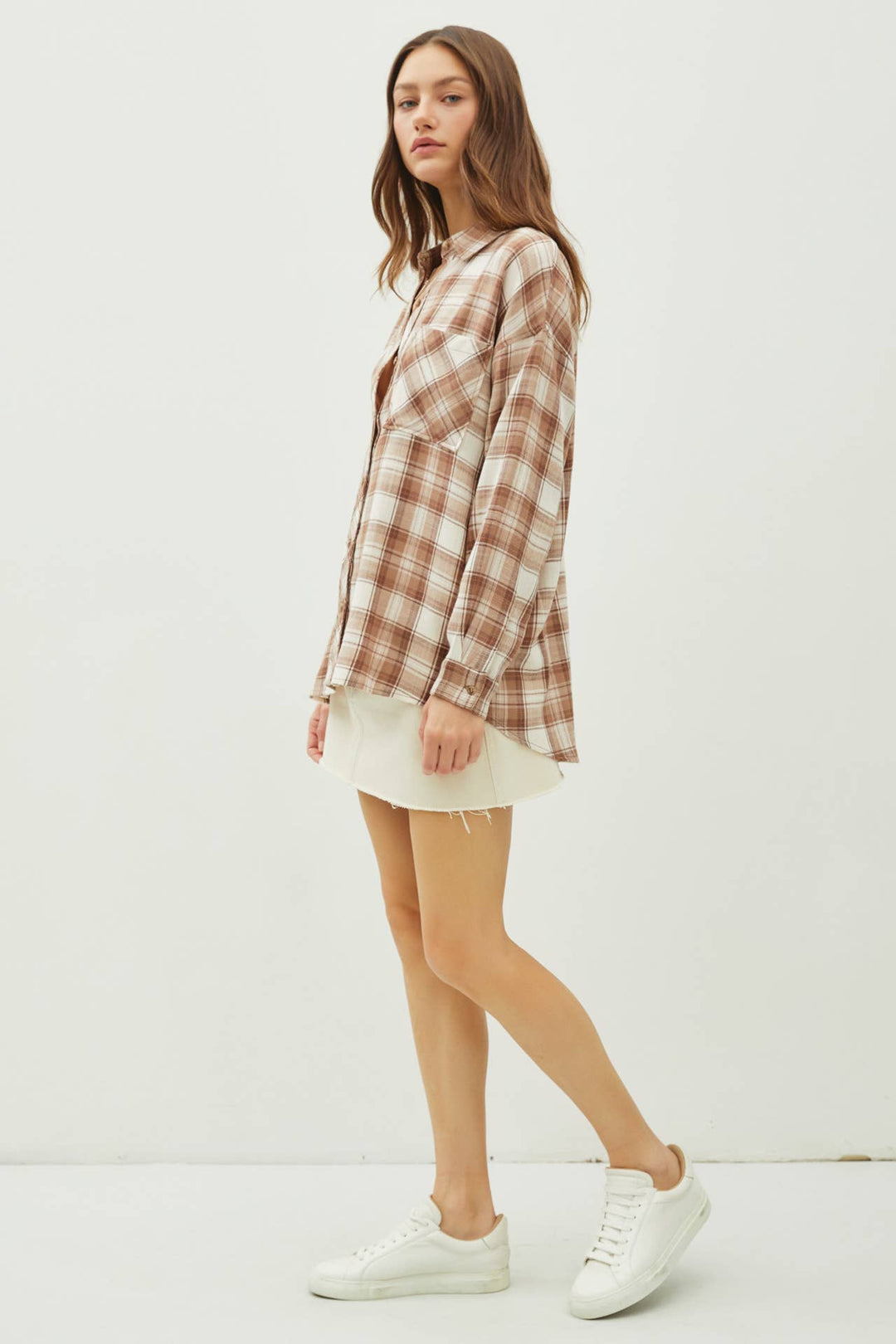 Andi Flannel Button Down