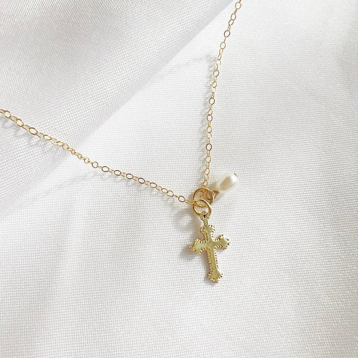 Truly Blessed Charm Necklace 14K Gold Filled