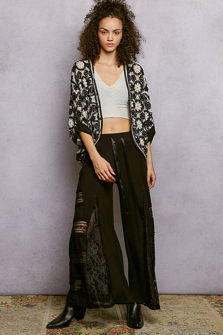 Cali Crochet Cardigan Top