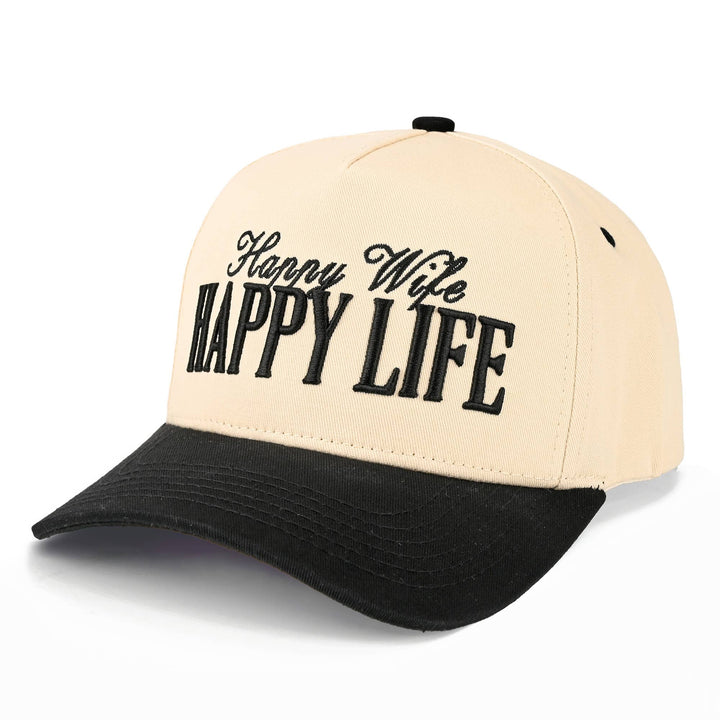 Happy Wife Happy Life Hat