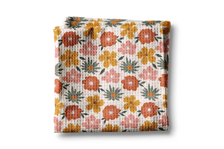 Floral Foliage Kitchen Towel - multi