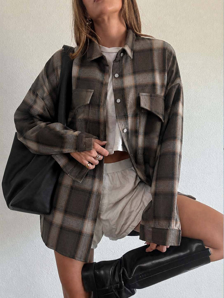 Harvest Moon Plaid Shacket