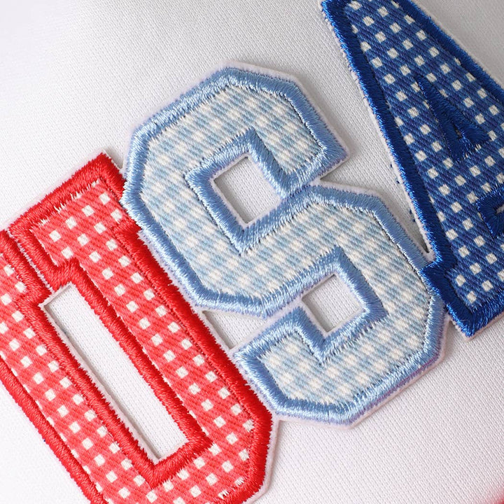 USA Gingham Patch Trucker Hat