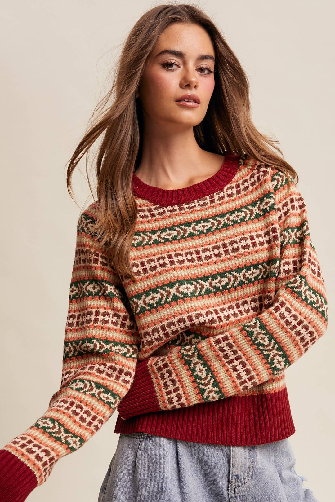 Fireside Fair Isle Sweater