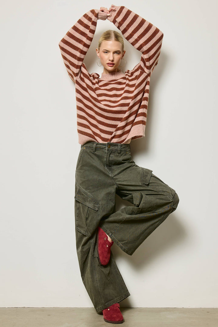 Russet Stripe Sweater