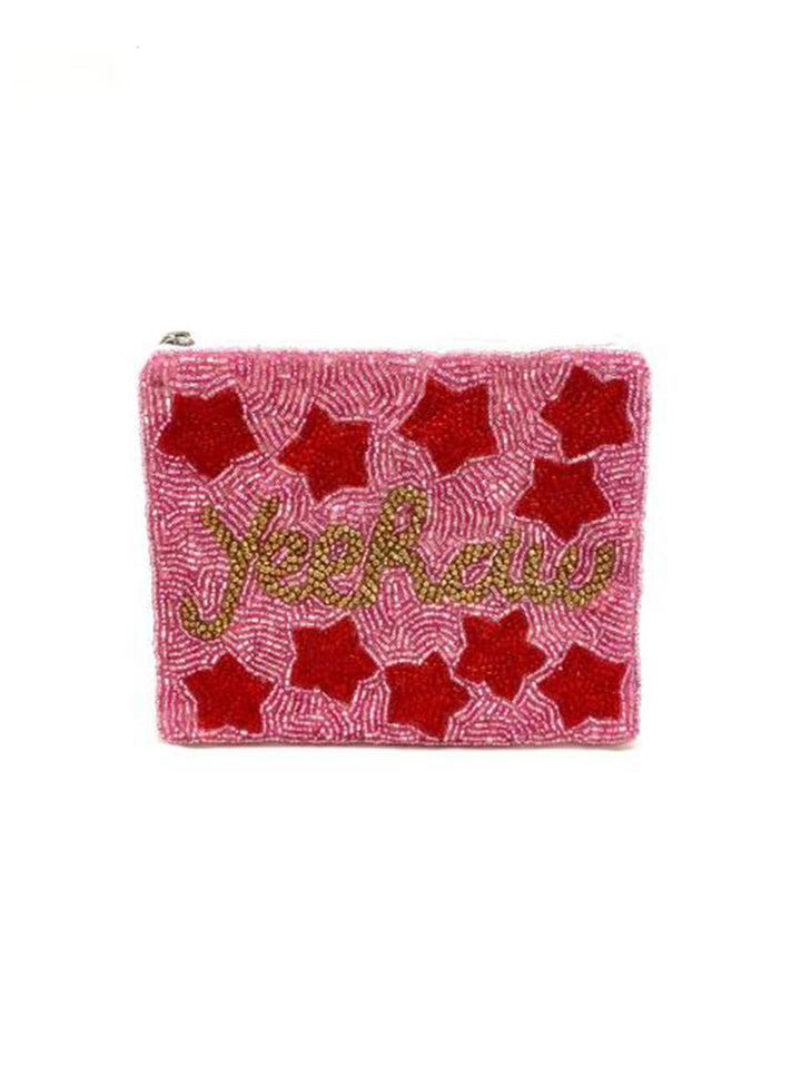 Yeehaw Beaded Coin Purse