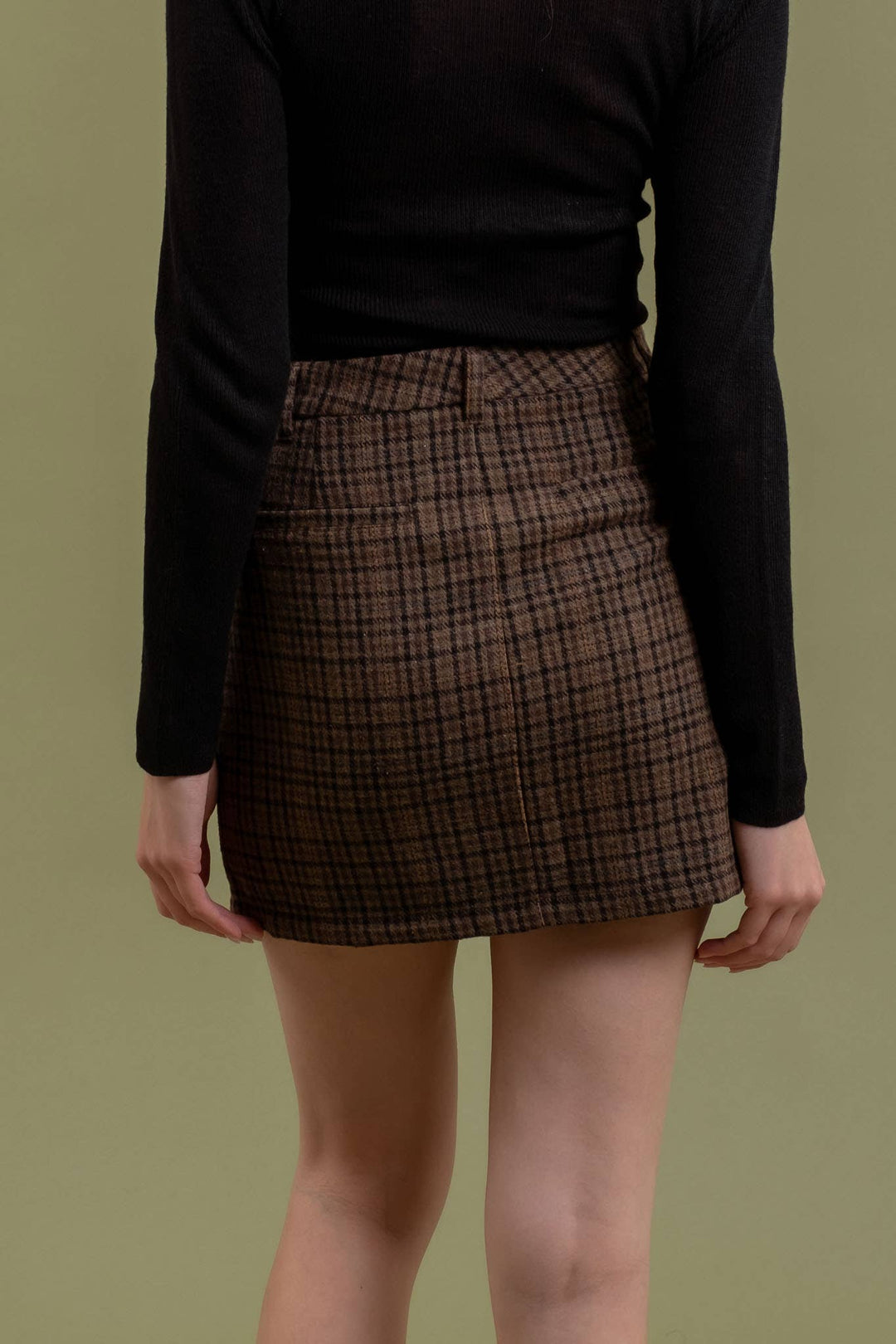 Marissa Plaid Mini Skirt