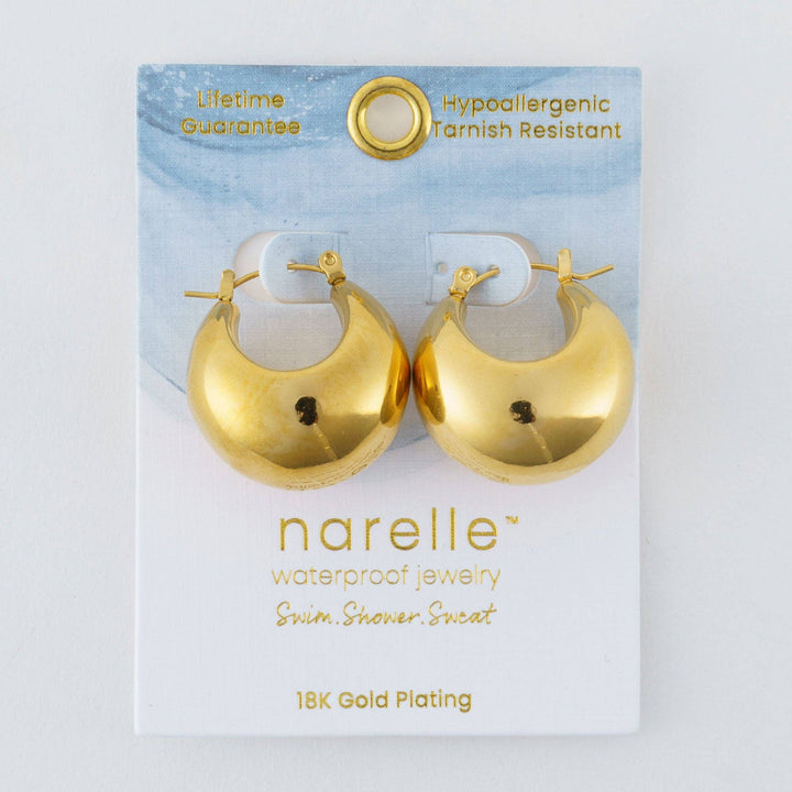 Narelle Waterproof Hoop Earrings
