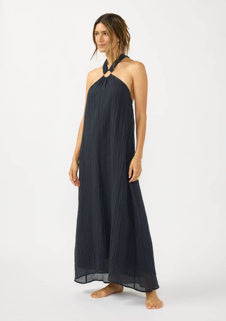 Monaco Maxi Halter Dress
