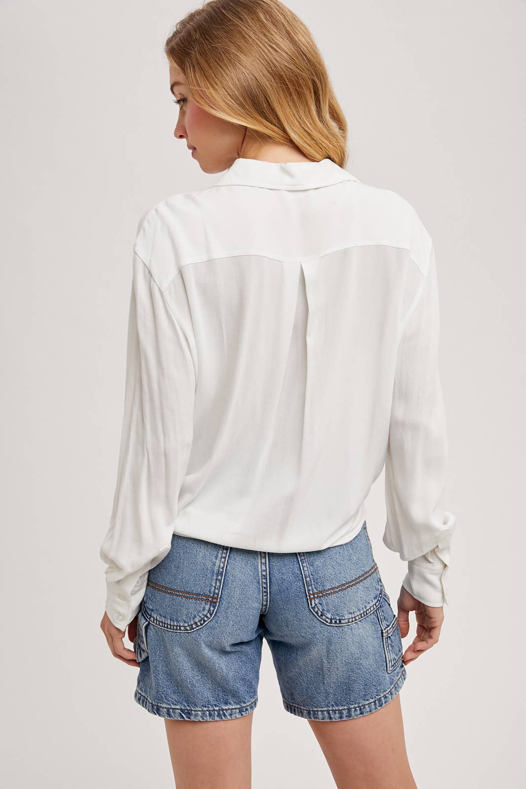 Hampton Tie Front Button Down