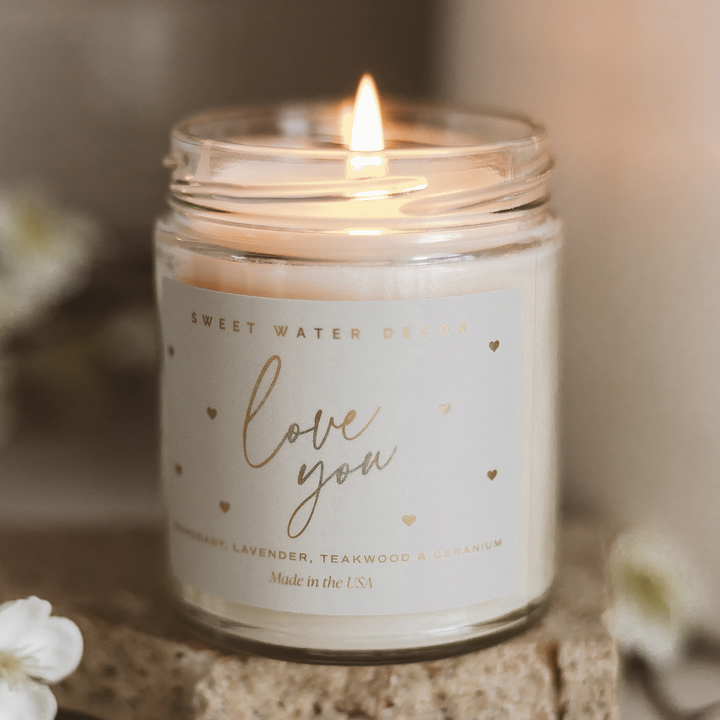 Love You Soy Candle