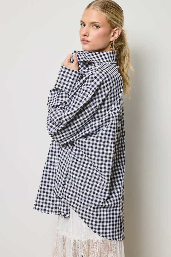 Reba Gingham Button Down Shirt
