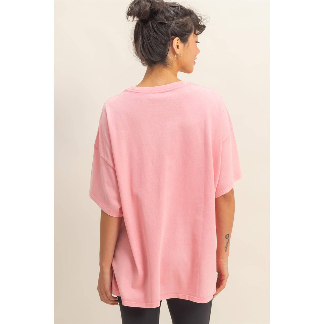 Mineral Wash Oversized Tee