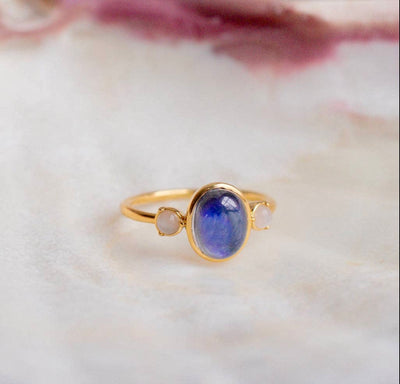 Honeycat Jewelry Bejeweled Mood Ring