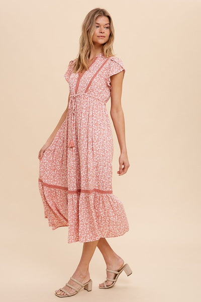 FINAL SALE Magnolia Midi Dress