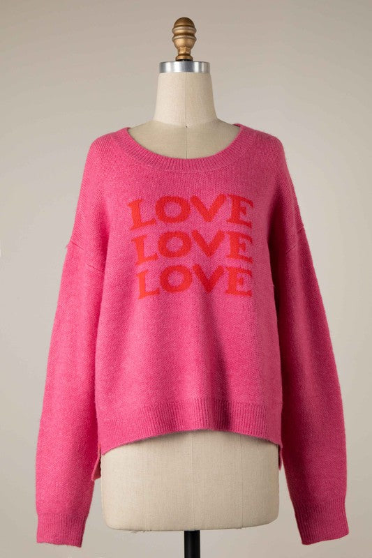FINAL SALE Just Love Sweater