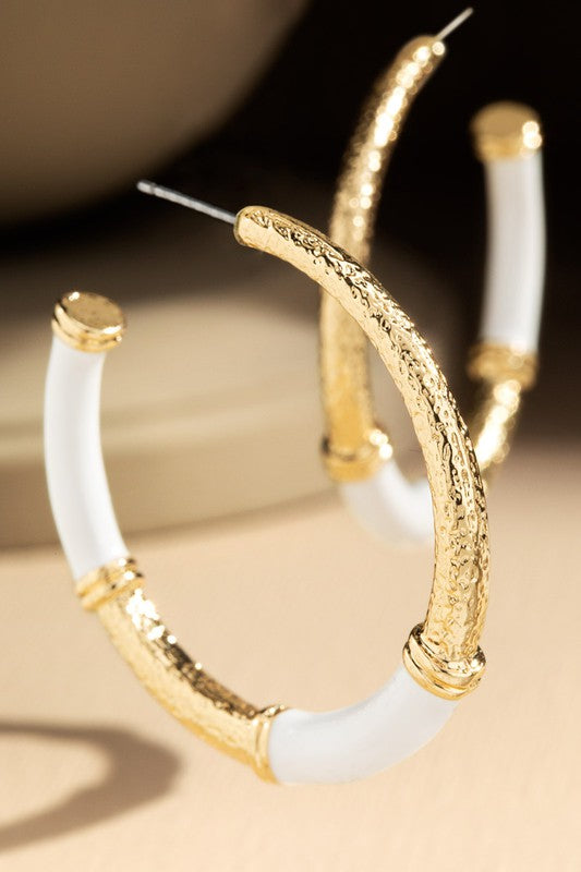 Leona Hoop Earrings