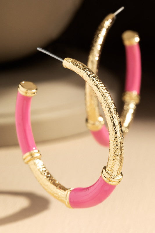 Leona Hoop Earrings