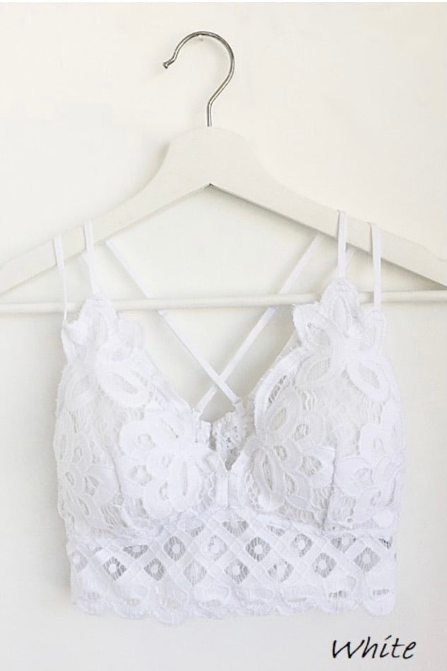 Crochet Lace Bralette